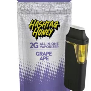 Hashtag Honey Disposable Grape Ape 2g AIO Weed Pen