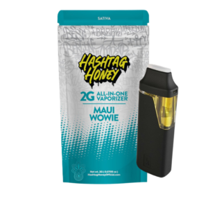 Hashtag Honey Disposable Maui Wowie 2g AIO Sativa Weed Pen