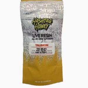 Hashtag Honey Disposable Talimon 1g AIO Live Resin Hybrid Weed Pen