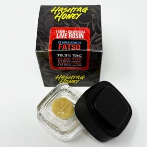 Hashtag Honey Fatso 1g Live Rosin Concentrate