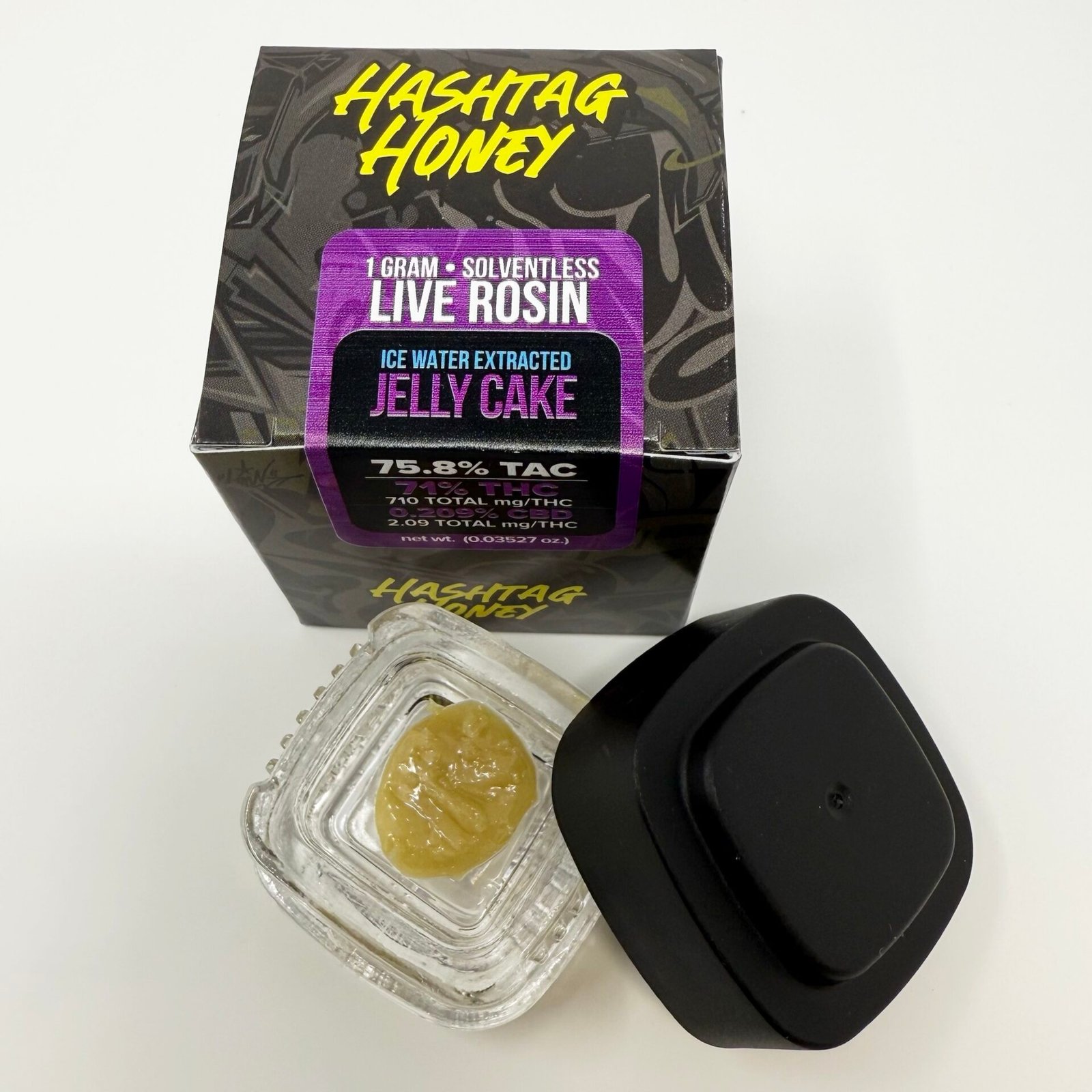 Hashtag Honey Jelly Cake 1g Live Rosin Hashtag Honey Jelly Cake 1g Live Rosin
