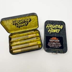 Hashtag Honey Lava Crumble 0.5g Diamond Infused Pre-rolls 5pk