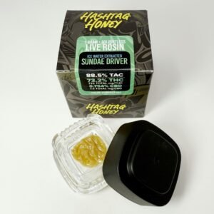 Hashtag Honey Sundae Driver 1g Live Rosin Concentrate